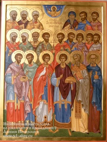 Иконы для храма Святого праведного воина Феодора Ушакова  - фото 1