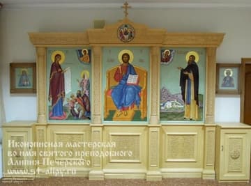 Иконы для православной гимназии во имя Святого Преподобного Сергия Радонежского, город Новосибирск, Академгородок  - фото 1