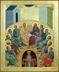 Сошествие Святого духа на апостолов