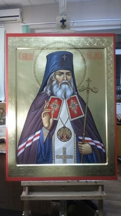 Икона святителя Луки Крымского (общий план)
