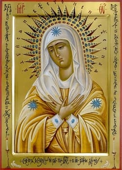 икона Богородицы Серафимо-Дивеевская