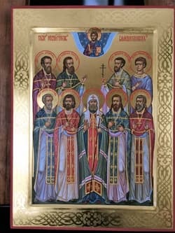 Икона Собор новомучеников Балашихинских