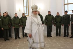 Чин освящения храма совершает епископ Балашихинский Николай